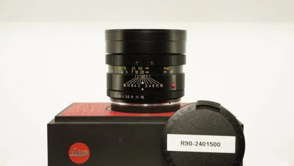 LEICA Summicron-R 90mm f/2 MF 3 Cam Lens #2401500 "Great for CINEMOD conversion"