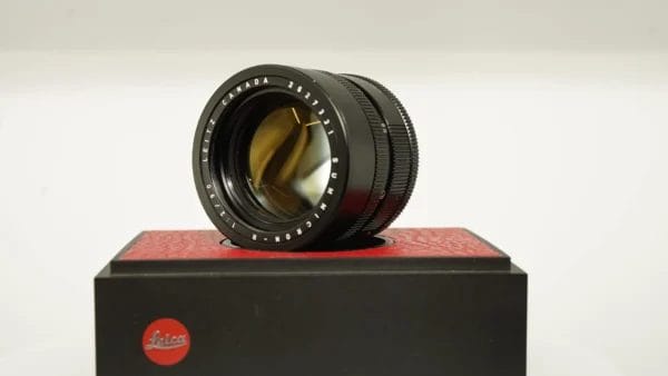 LEICA Summicron-R 90mm f/2 MF 3 Cam Lens Boxed #2627331 - Image 5
