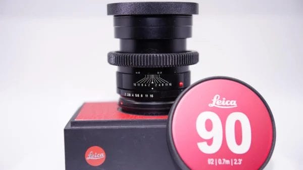 LEICA Summicron-R 90mm f/2 Lens CINEMOD by Simmo Lens #3131585 CLA'd by DAG 9/22