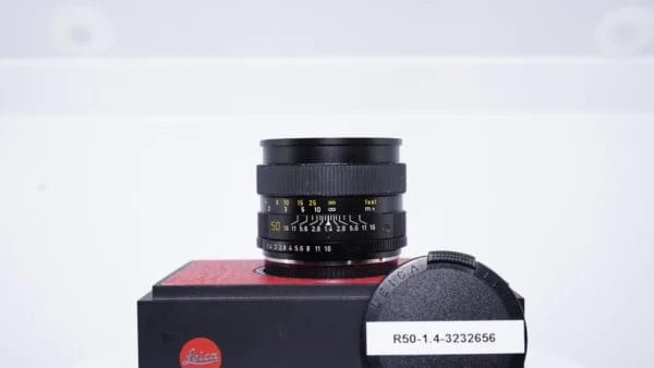 LEICA Summilux-R 50mm f/1.4 MF 3 Cam Lens Boxed #3232656 - Image 3