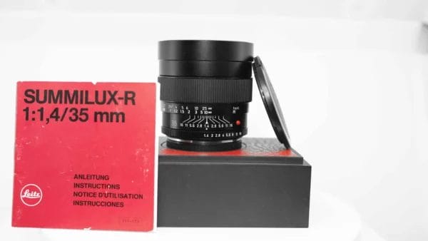 LEICA Summilux-R 35mm f/1.4 "Leica R Only" Lens Boxed #3564454 - Image 3