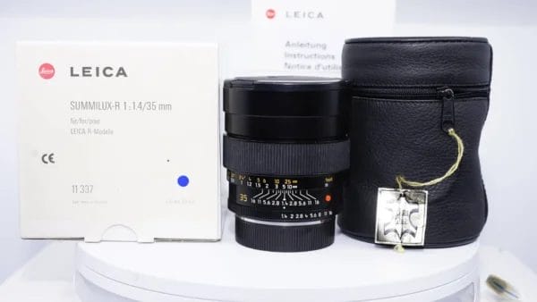 LEICA Summilux-R 35mm f/1.4 MF  Lens ROM Boxed #3727900  Pristine/Mint