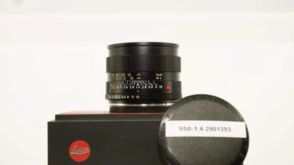 LEICA Summilux-R 50mm f/1.4 MF 3 Cam Lens Boxed #2902393 - Image 3