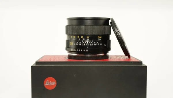 LEICA Summilux-R 50mm f/1.4 MF 3 Cam Lens Boxed #3232207 - Image 3