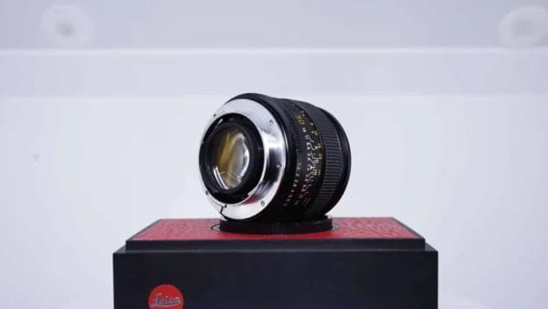 LEICA Summilux-R 50mm f/1.4 MF 3 Cam Lens Boxed #3232656 - Image 10