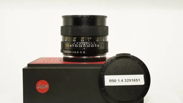 LEICA Summilux-R 50mm f/1.4 MF 3 Cam Lens #3291651 Pristine Optics