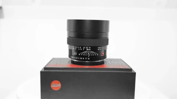 LEICA Summilux-R 80mm f/1.4 MF 3 Cam Lens Boxed #3203748 - Image 3