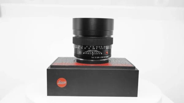 LEICA Summilux-R 80mm f/1.4 MF 3 Cam Lens Boxed #3398698 - Image 3
