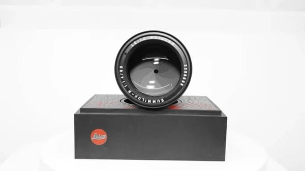 LEICA Summilux-R 80mm f/1.4 MF 3 Cam Lens Boxed #3398698 - Image 8